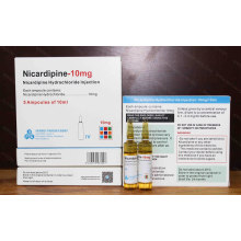 Nicardipine Injection 10mg / 10ml